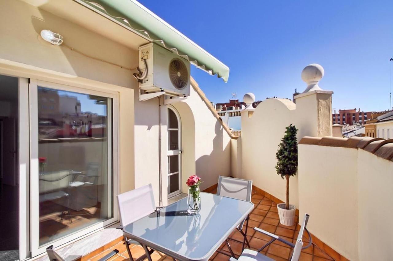 Atico Con Terraza Privada En Malaga Centro Leilighet Eksteriør bilde